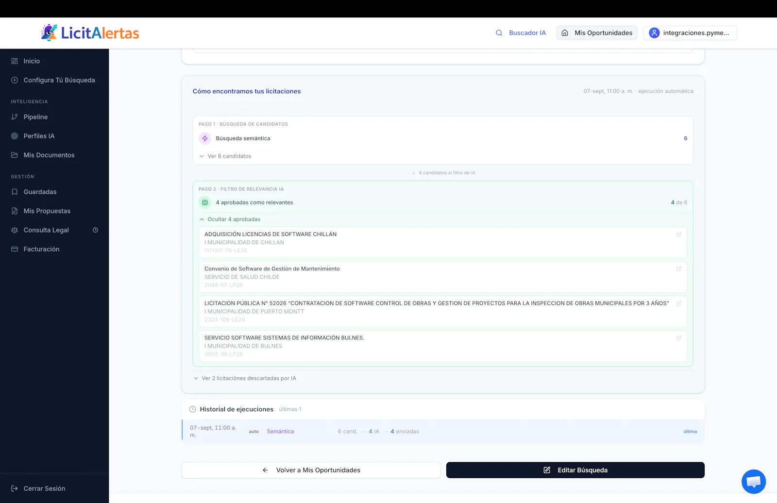 LicitAlertas screenshot 4