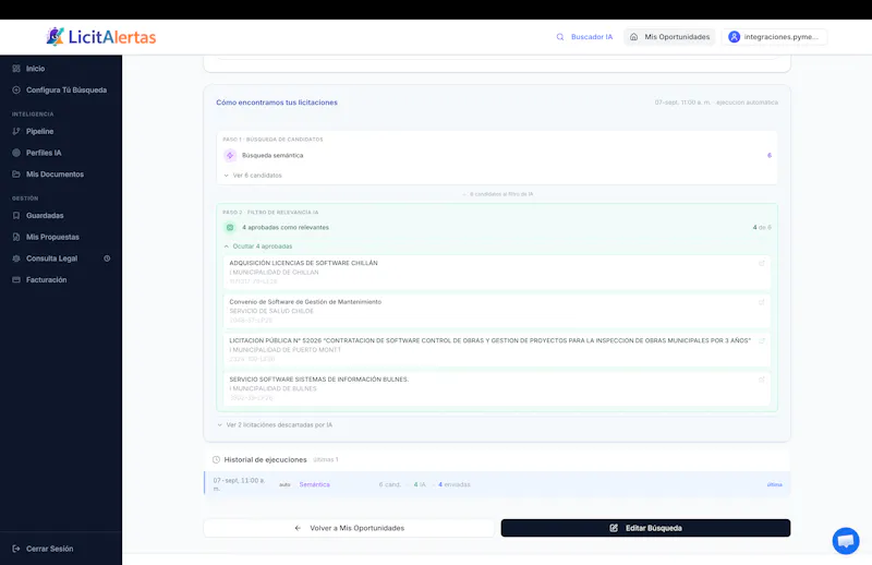 LicitAlertas screenshot 4