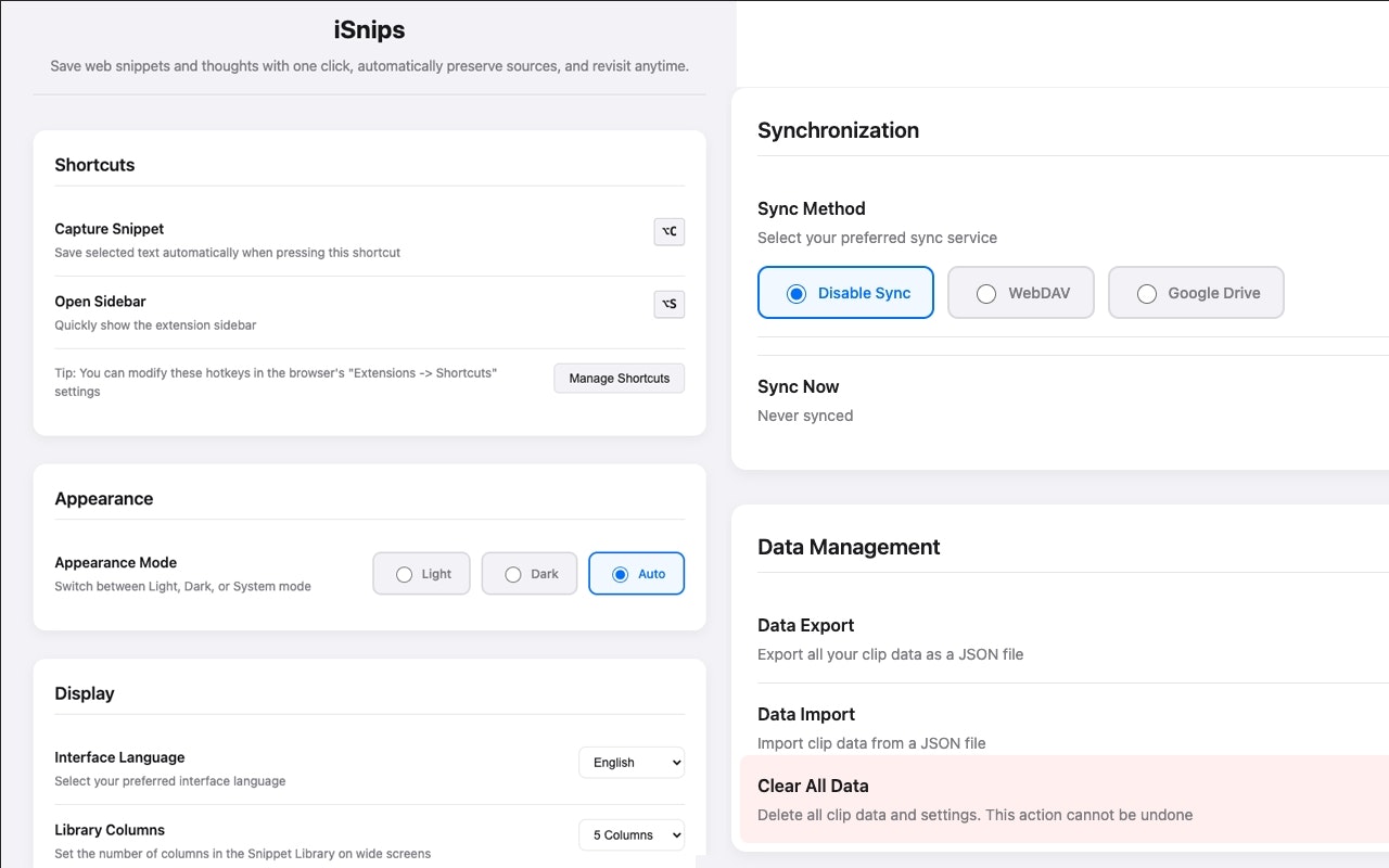 iSnips - Screenshot 3 showing product features and functionality