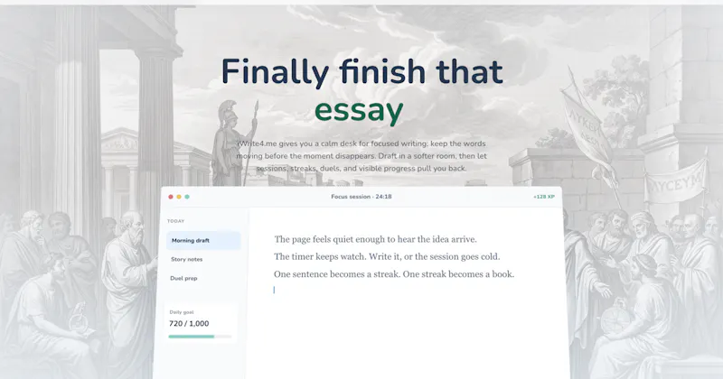 iWrite4.me screenshot 2