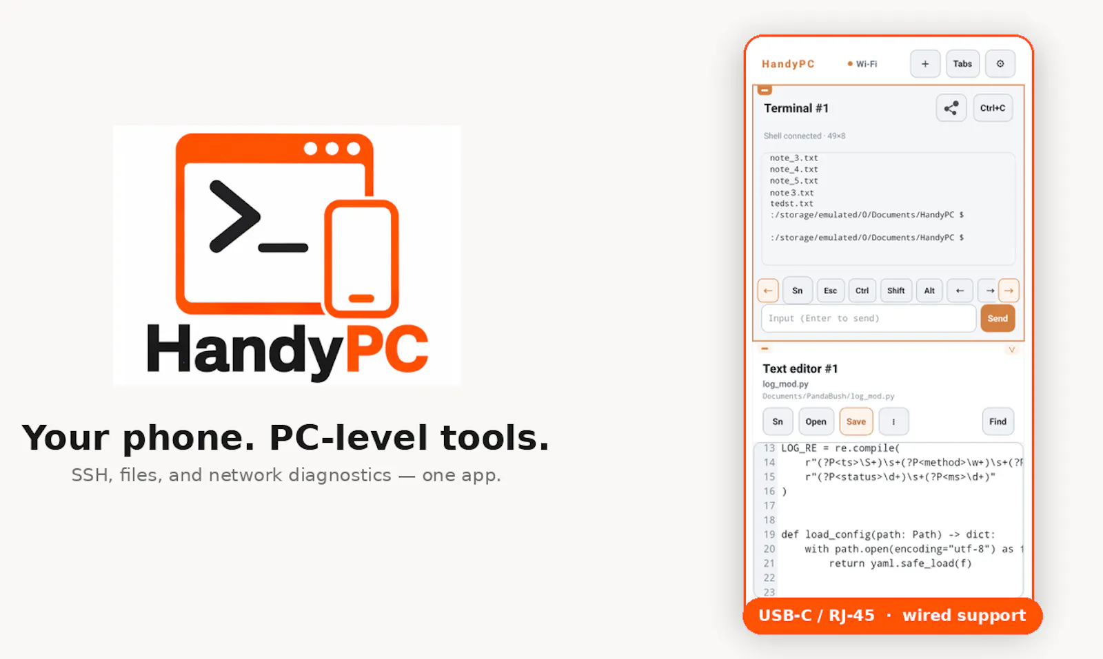 HandyPC screenshot 2