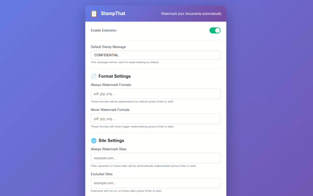 StampThat - Screenshot 4 showing product features and functionality