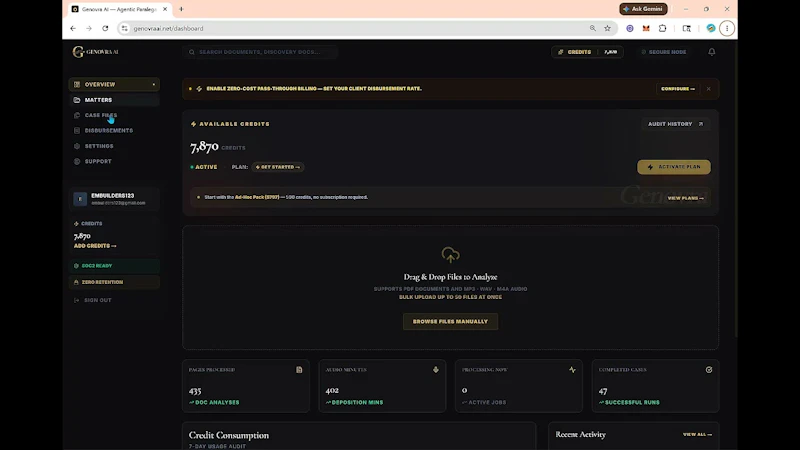 Genovra AI screenshot 1 (video preview)