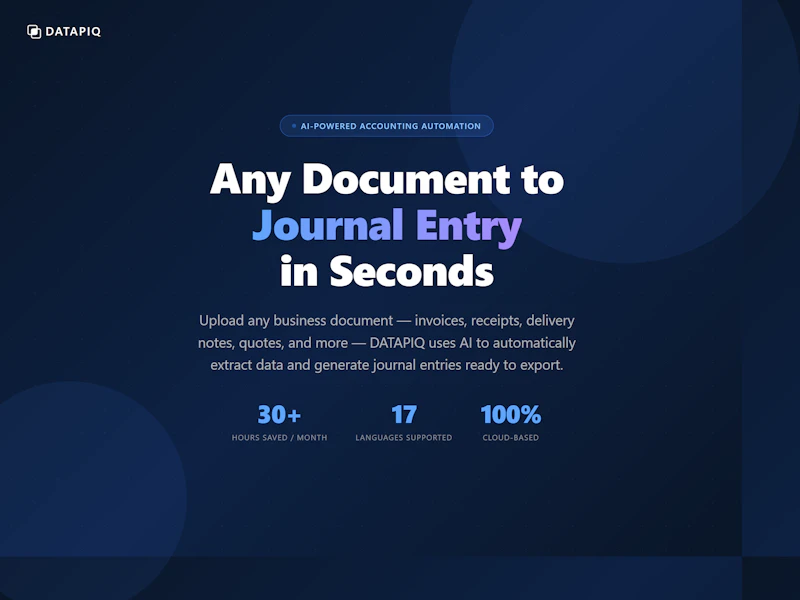 DATAPIQ screenshot 1