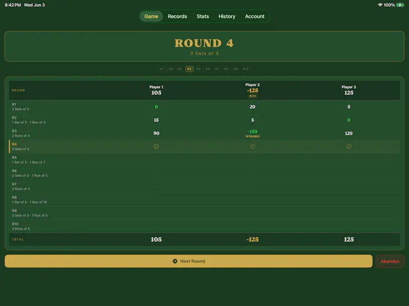 Shanghai Scorekeeper screenshot 2