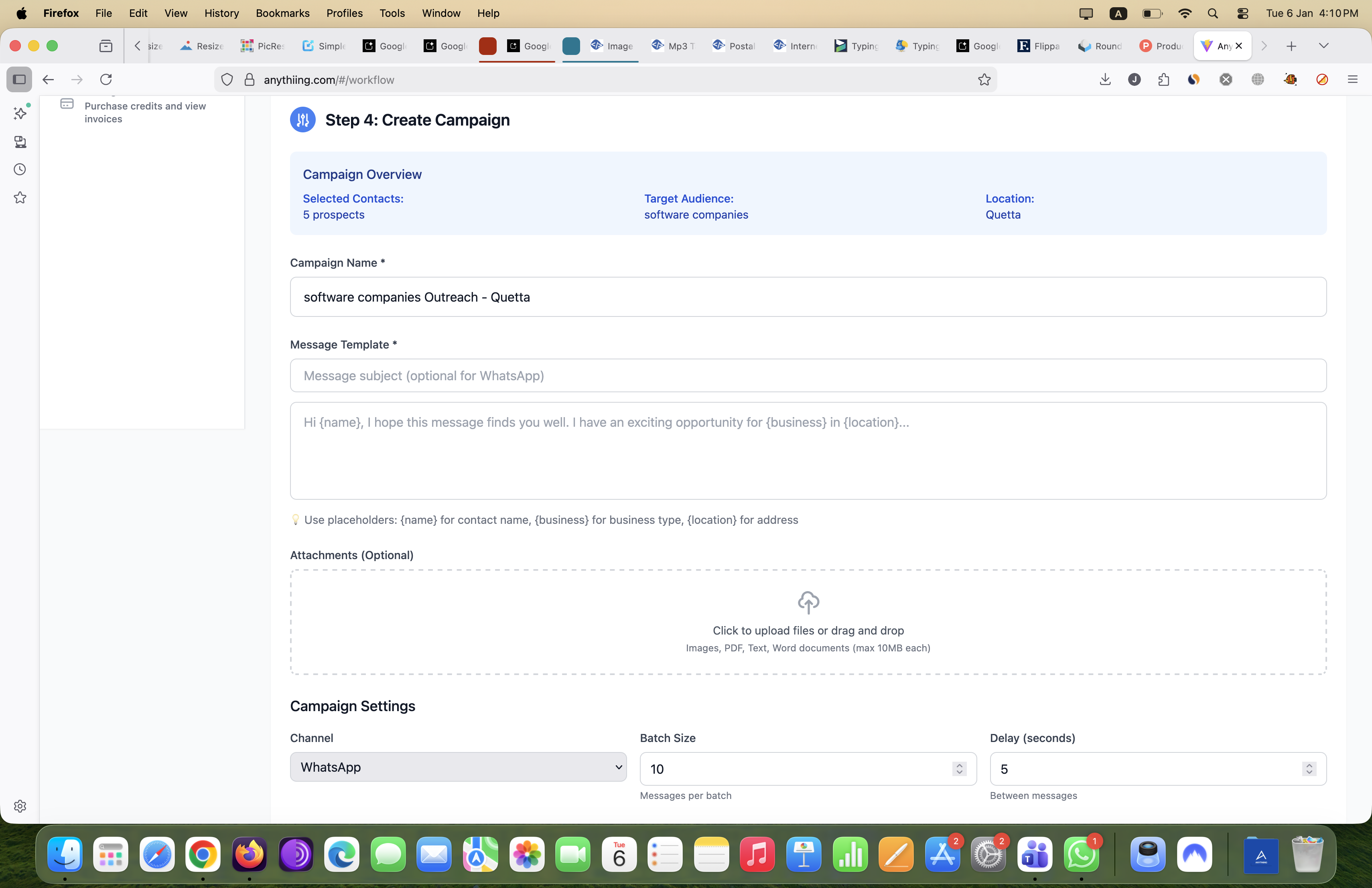 ANYTHIING - Screenshot 4 showing product features and functionality