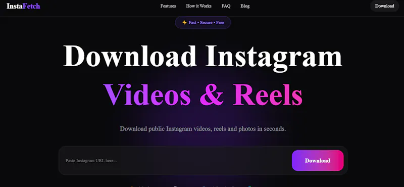 InstaFetch screenshot 1