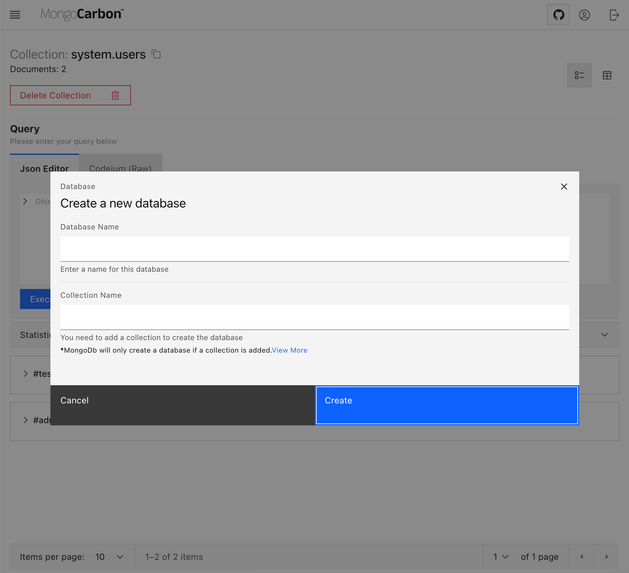 Moğarbon - Remix'te MongoDB için zahmetsiz veritabanı yönetimi medya 4