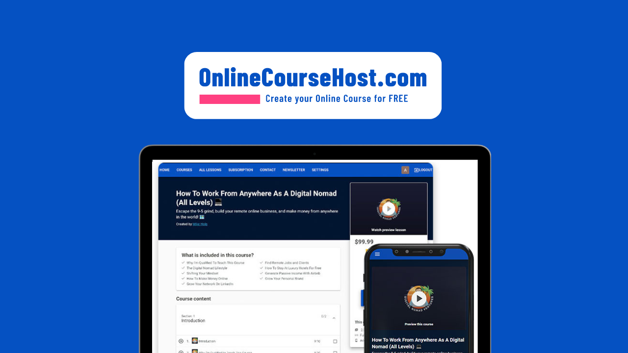 Media OnlineCourseHost.com 1