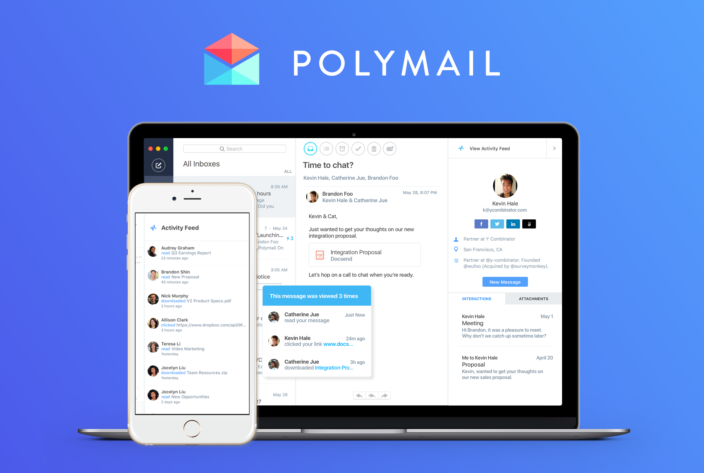 polymail forward as attachment