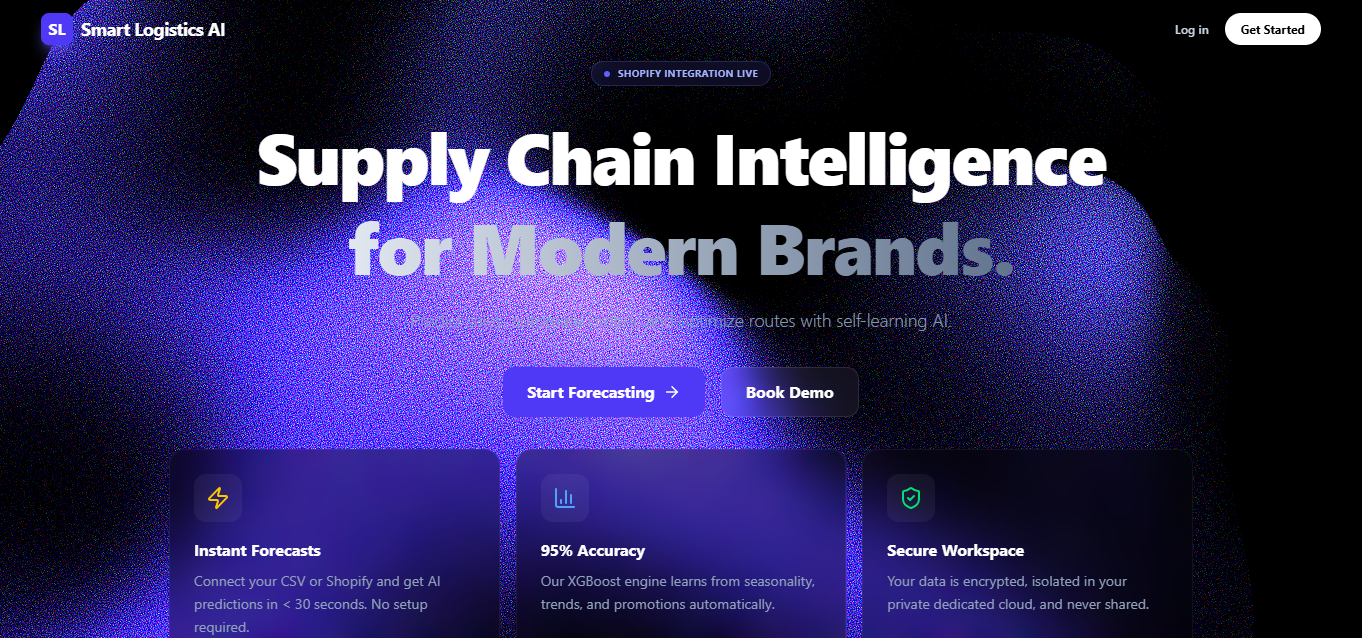 SmartLogisticsAI gallery image