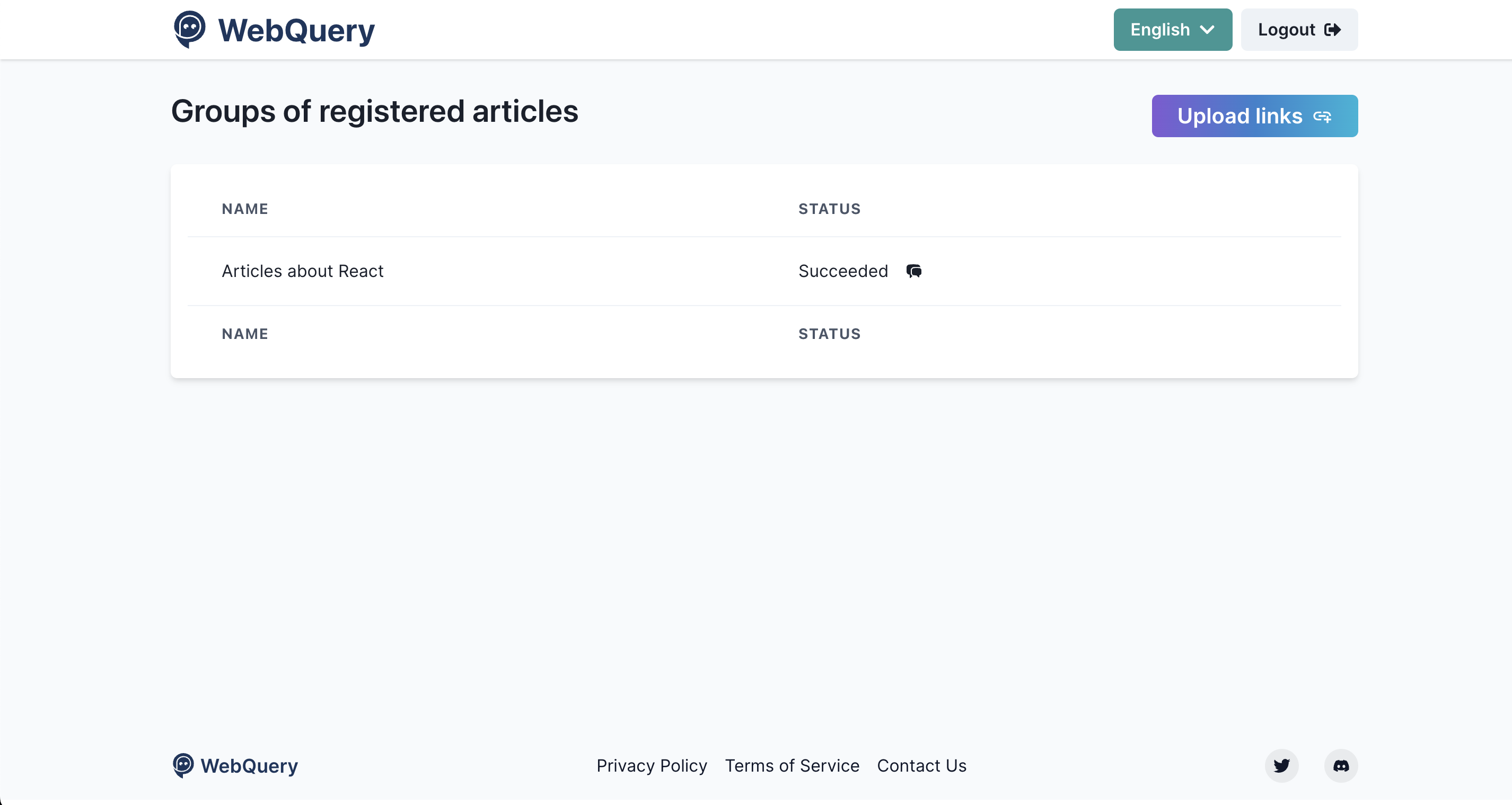 AI-Powered Web Exploration - WebQuery gallery image