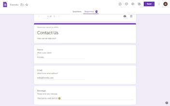 Google Form to Chatbot gallery image