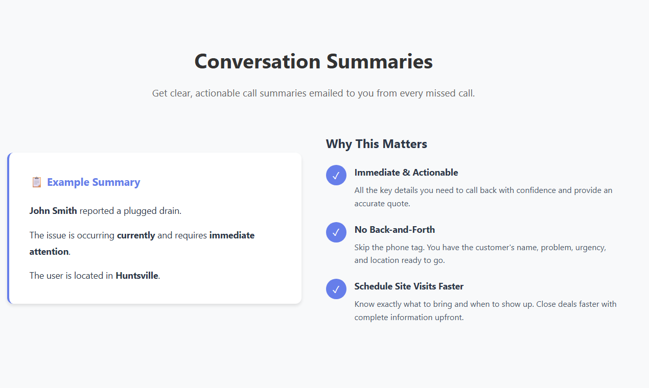Vortext Missed Call Text Back System gallery image