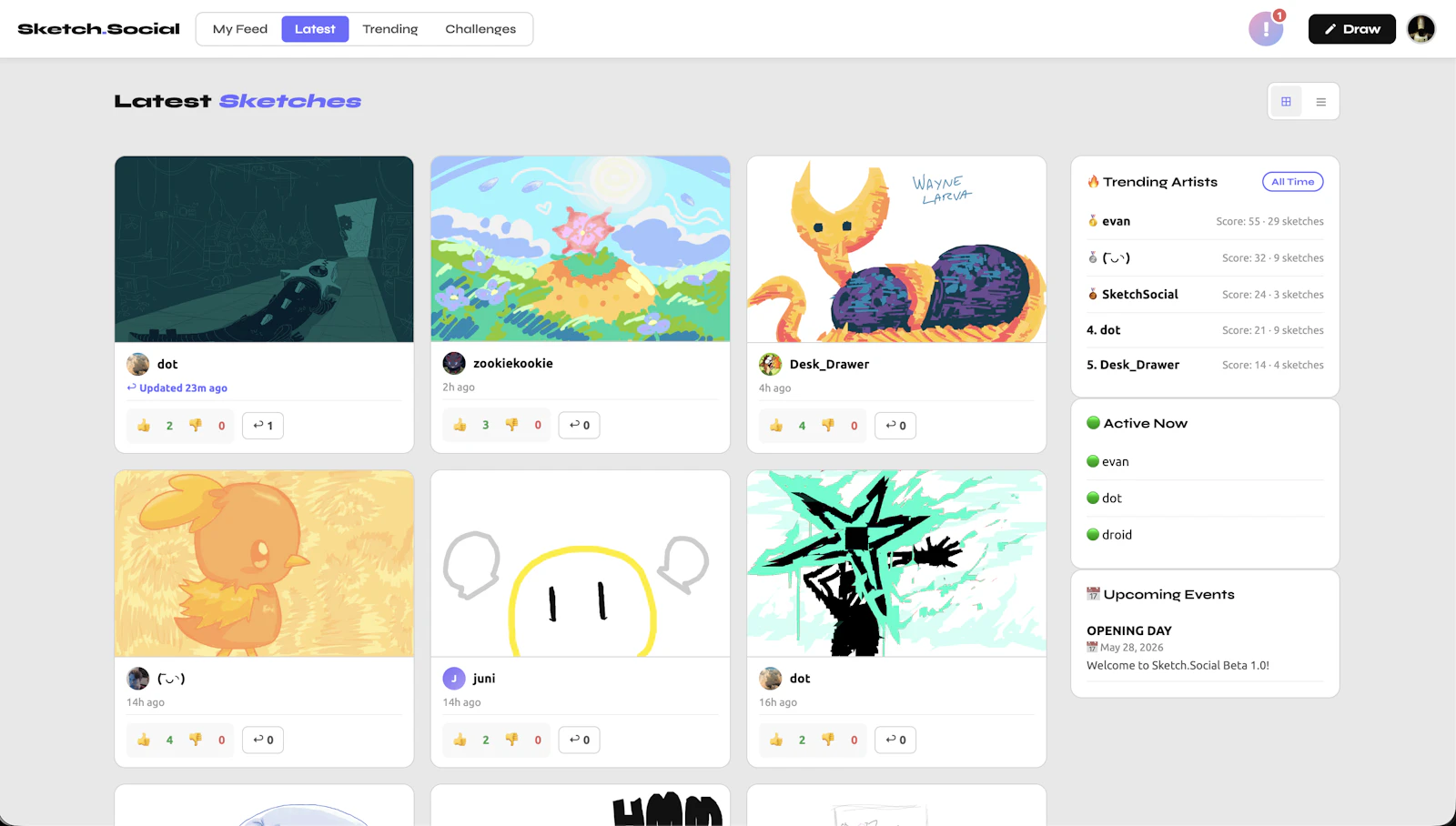 Sketch.Social screenshot 1