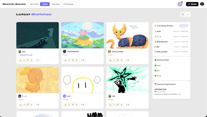 Sketch.Social screenshot 1
