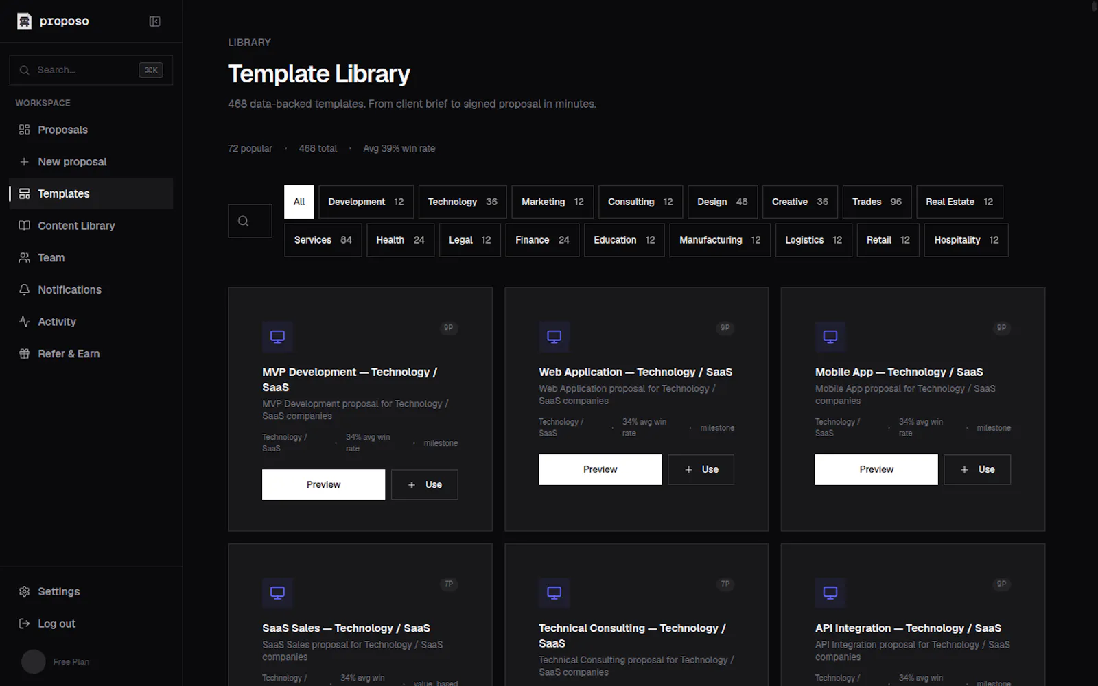 Proposo screenshot 4