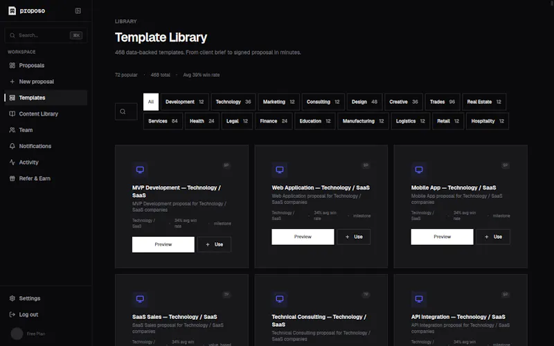 Proposo screenshot 4
