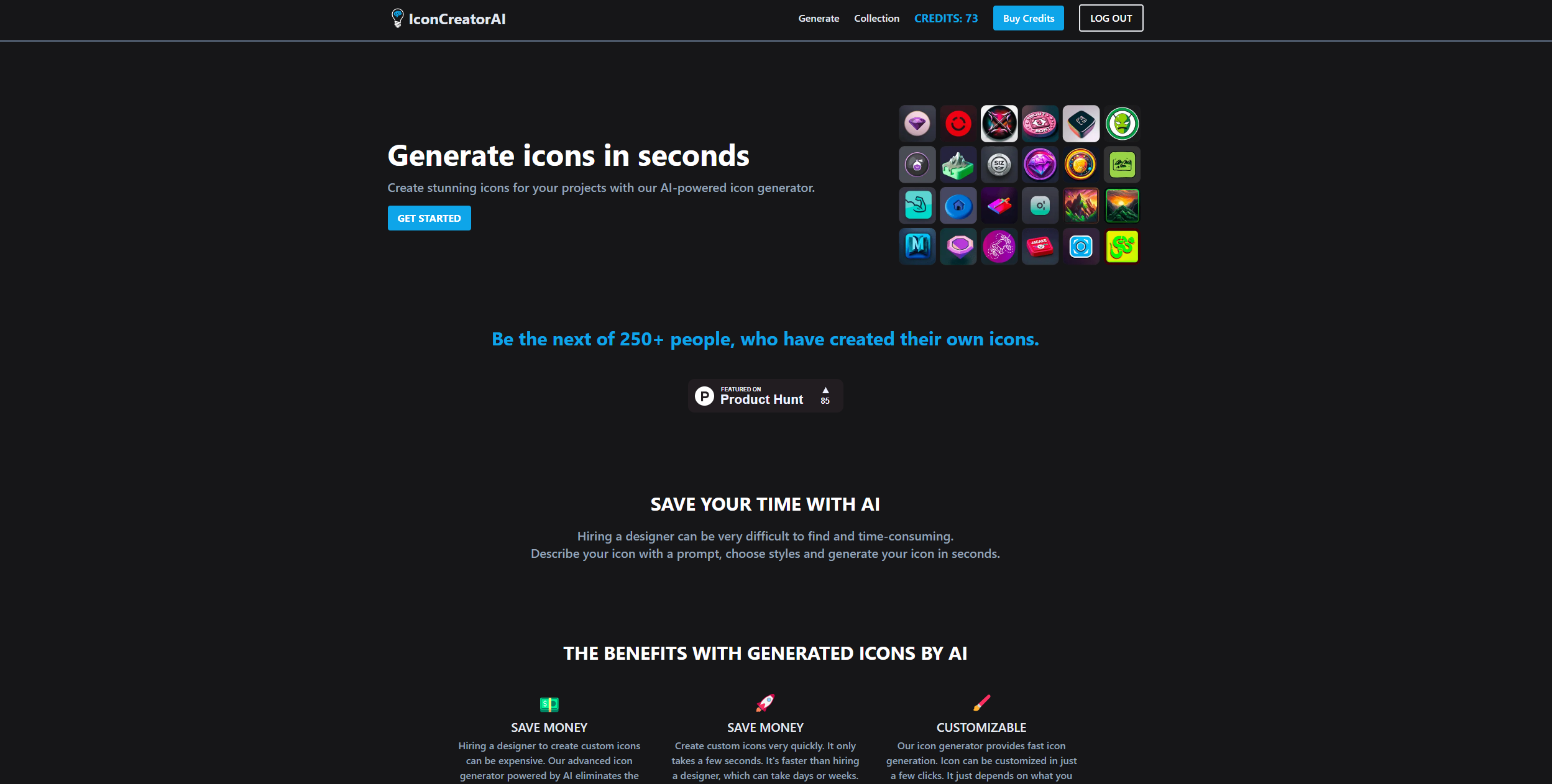 Media Iconcreate akan - Buat ikon menggunakan AI 1