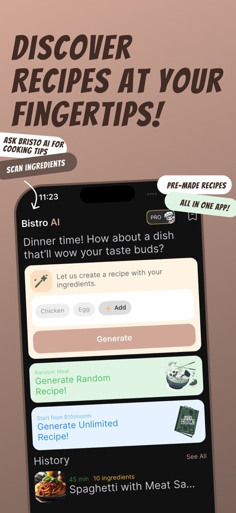 Bistro AI: Smart Recipes gallery image