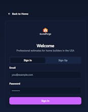 QuoteForge gallery image