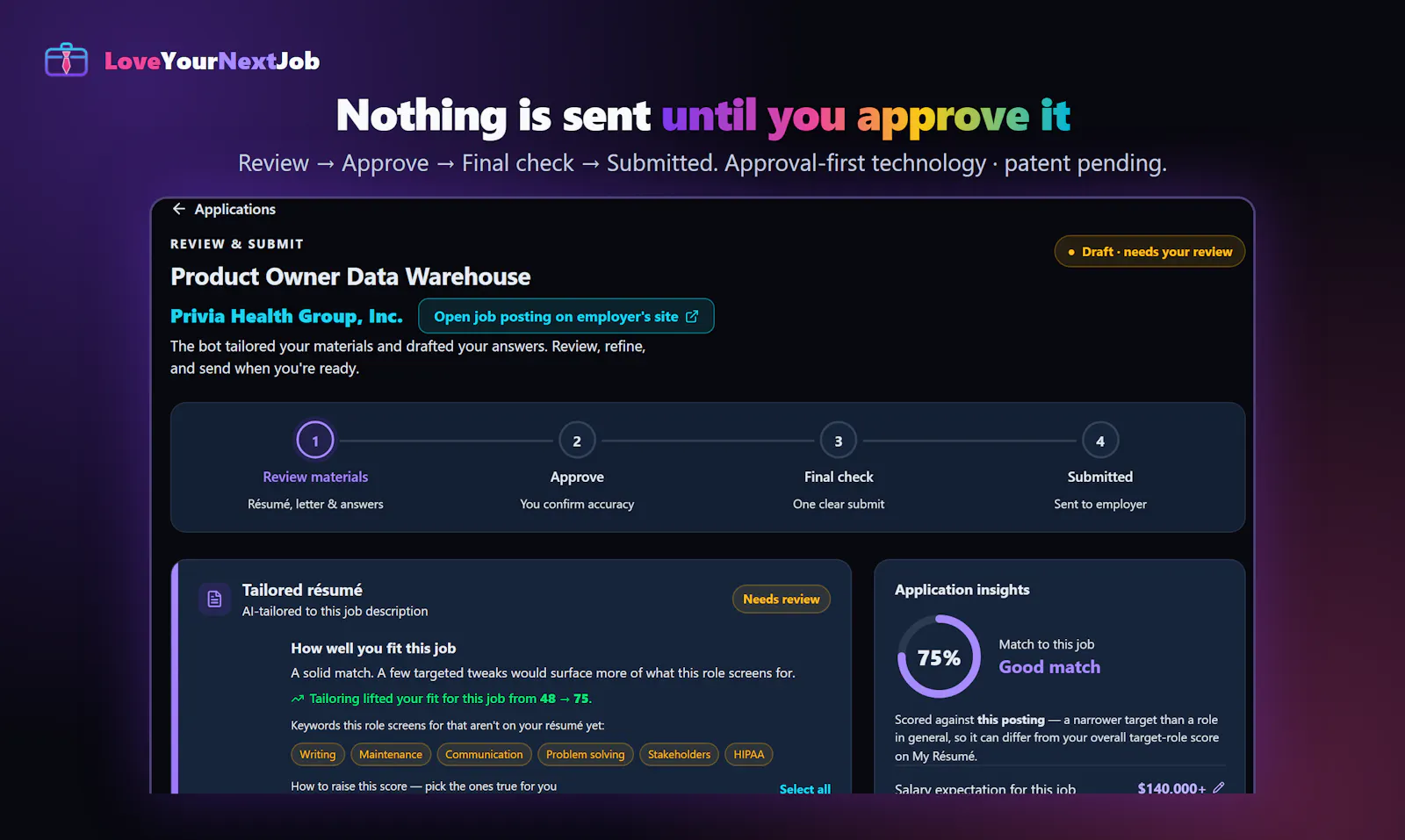 LoveYourNextJob screenshot 5