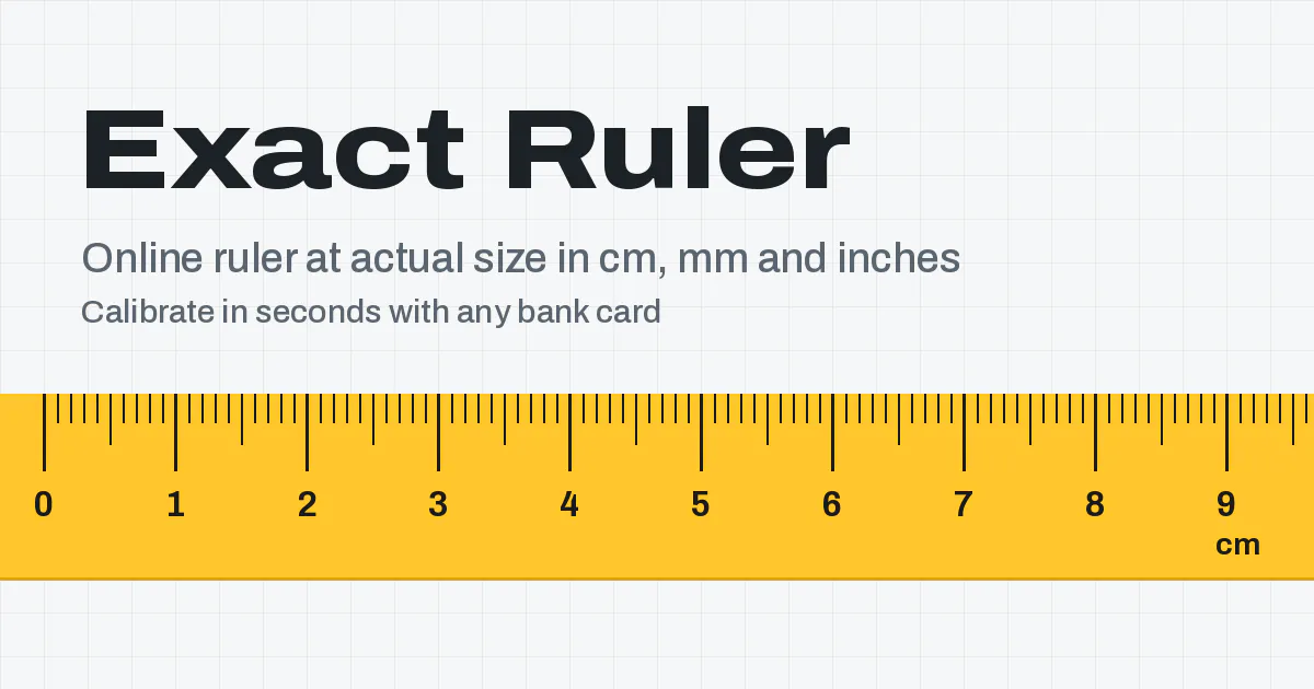 Exact Online Ruler gallery image