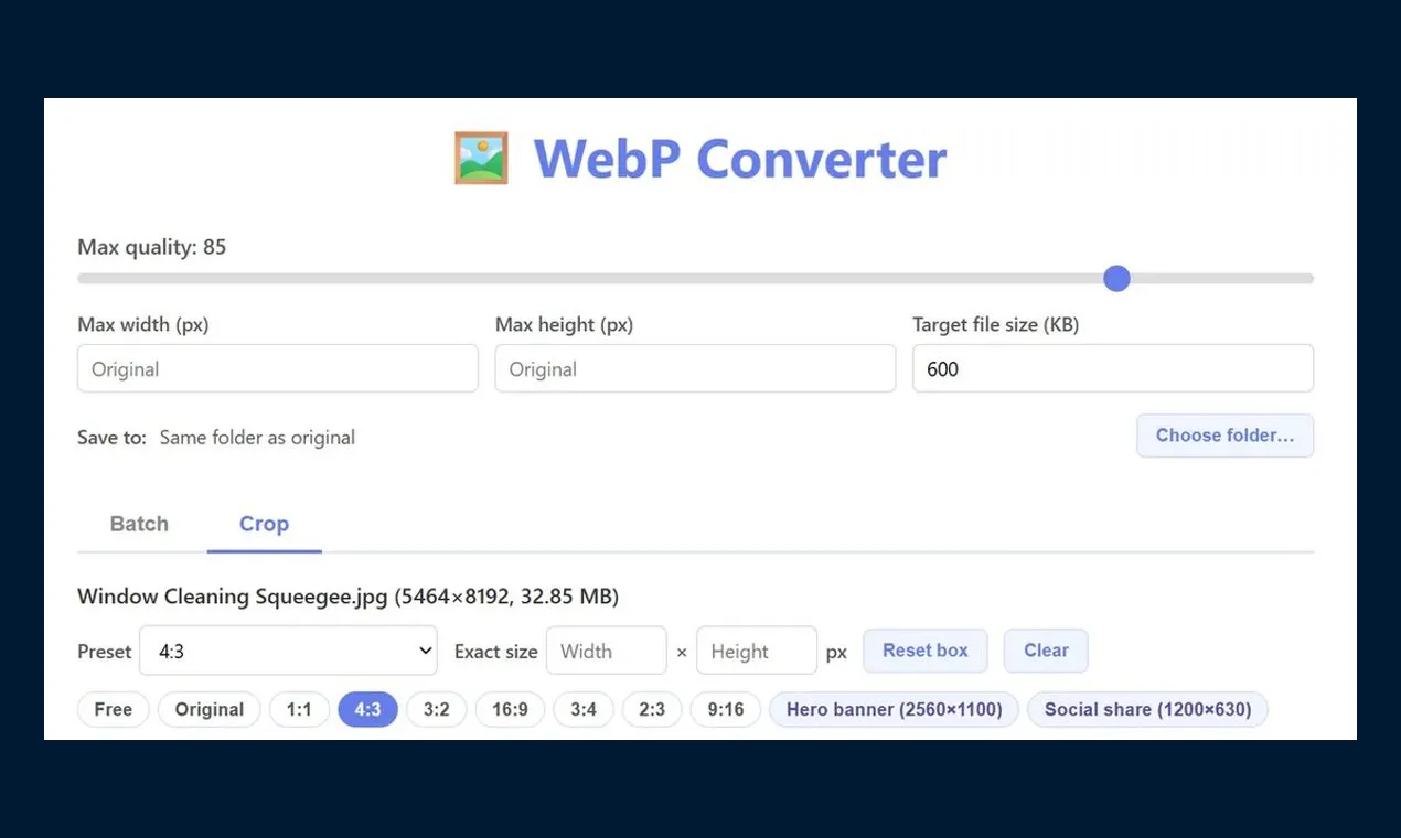 WebP Converter gallery image