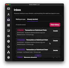 Ekubo Wallet gallery image