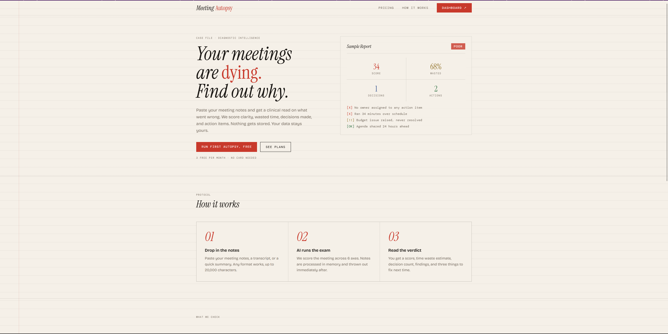 MeetingAutopsy gallery image