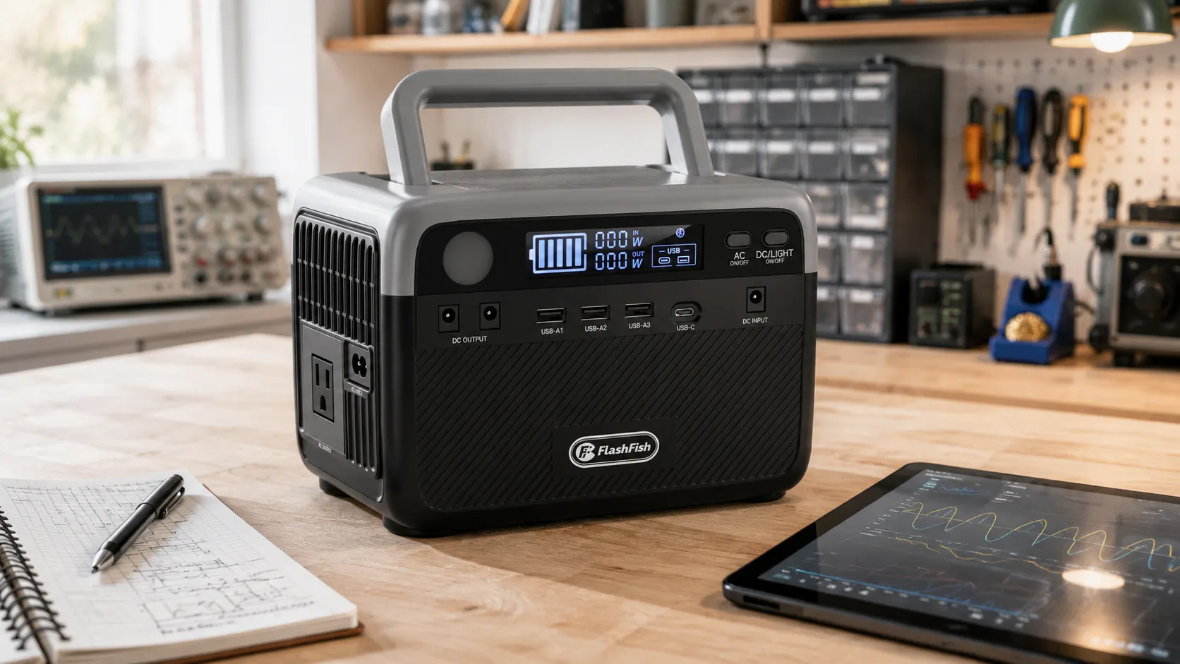 Flashfish Solar Generator のプロダクトバナー
