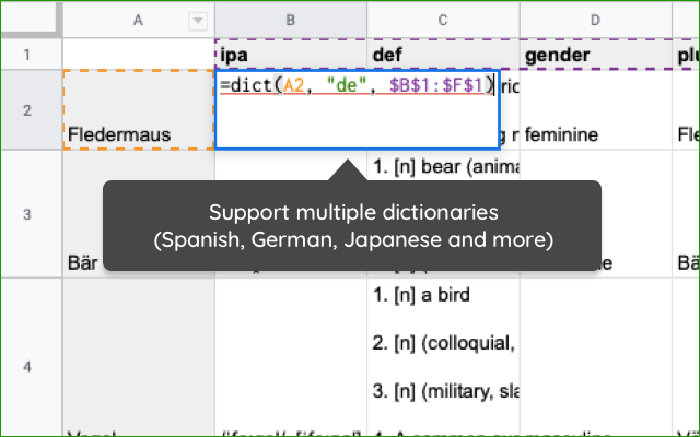 Dictionary Functions gallery image