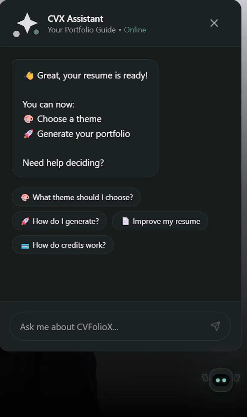 CVFolioX screenshot 6