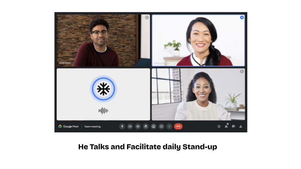 Média Maître de scrum AI - Agent al qui gère le stand-up quotidien - tout comme humain 2