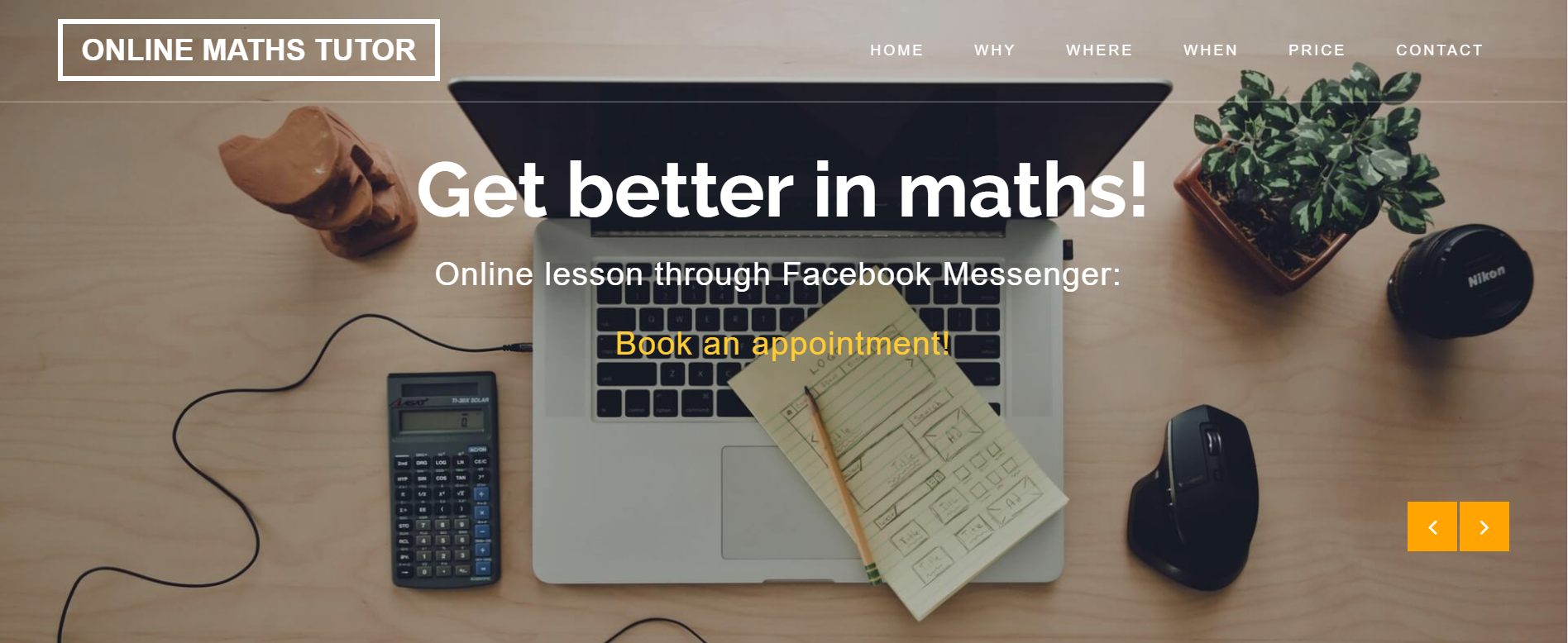 Online Maths Tutor Platform