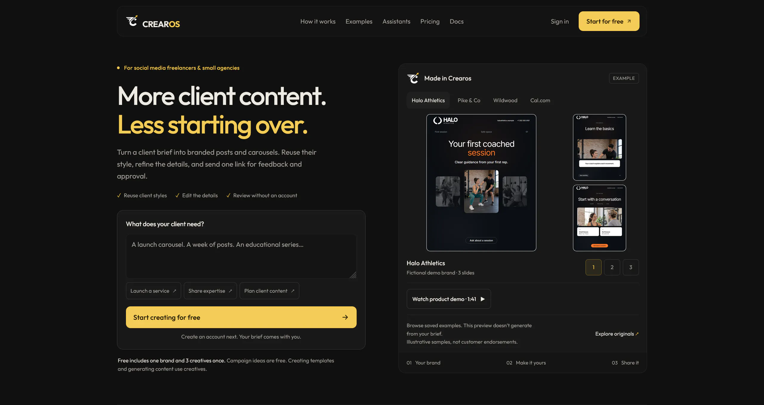 Crearos gallery image