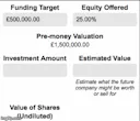 Crowdfunding Investment Calculator