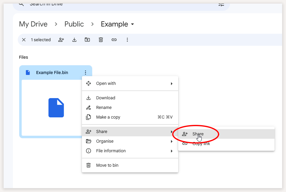 Google drive  gallery image