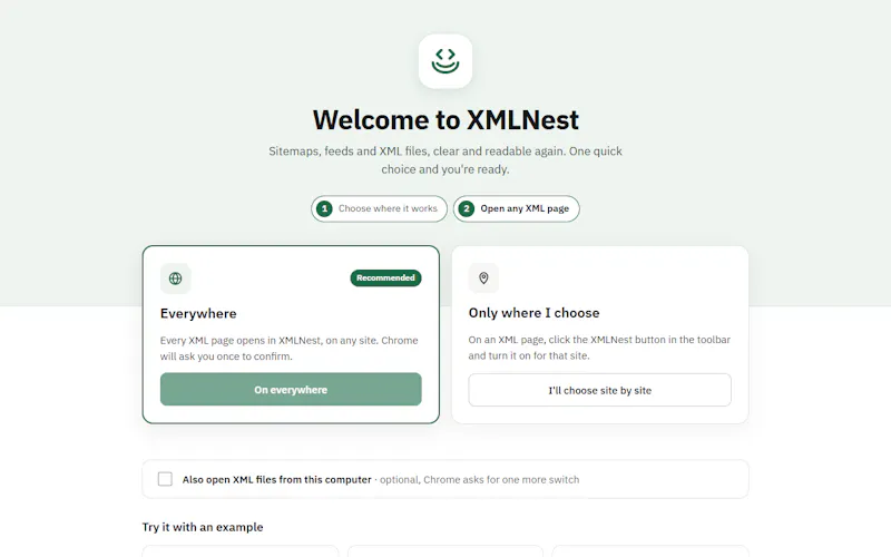 XMLNest screenshot 2