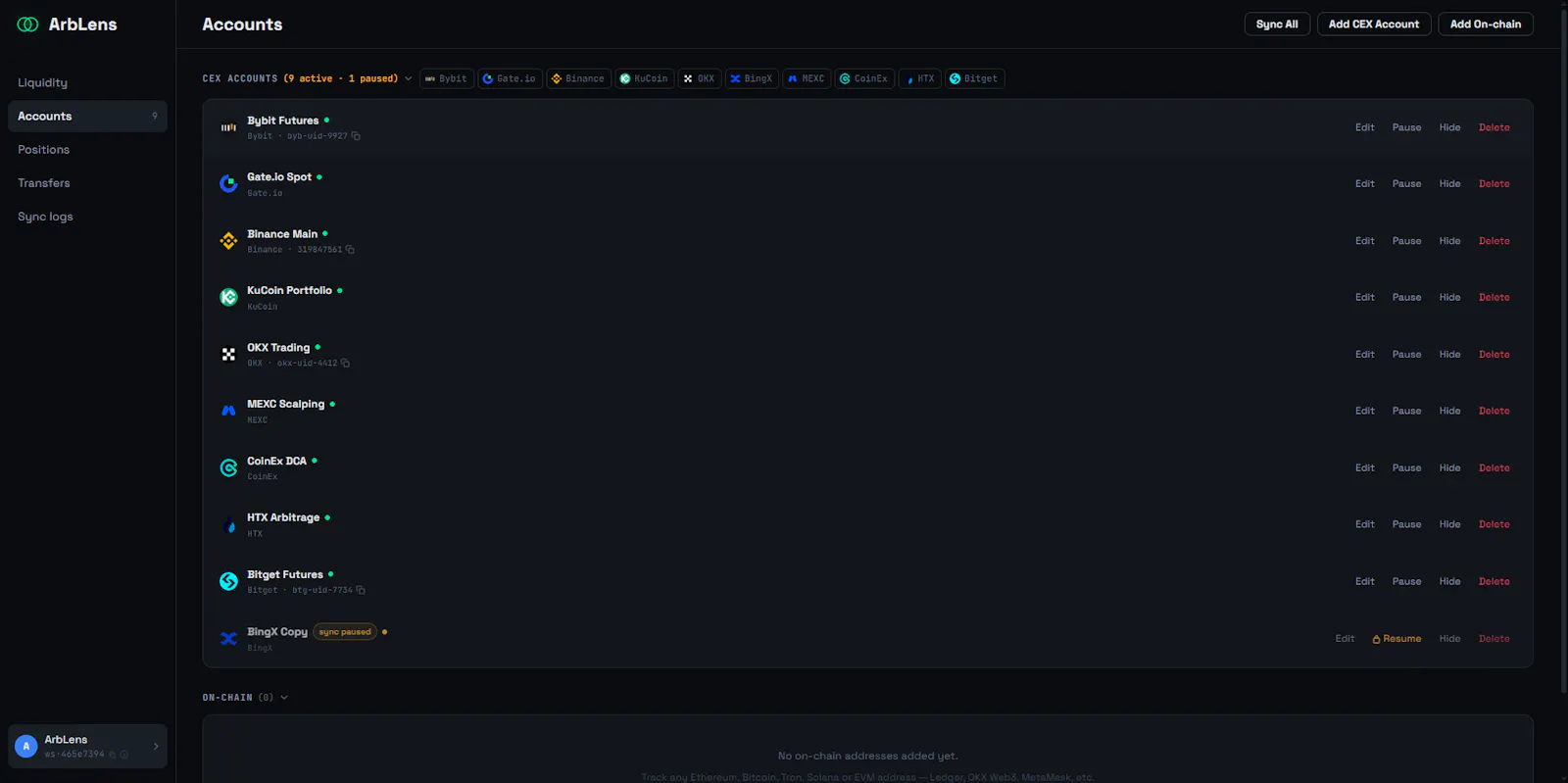 ArbLens.io screenshot 8