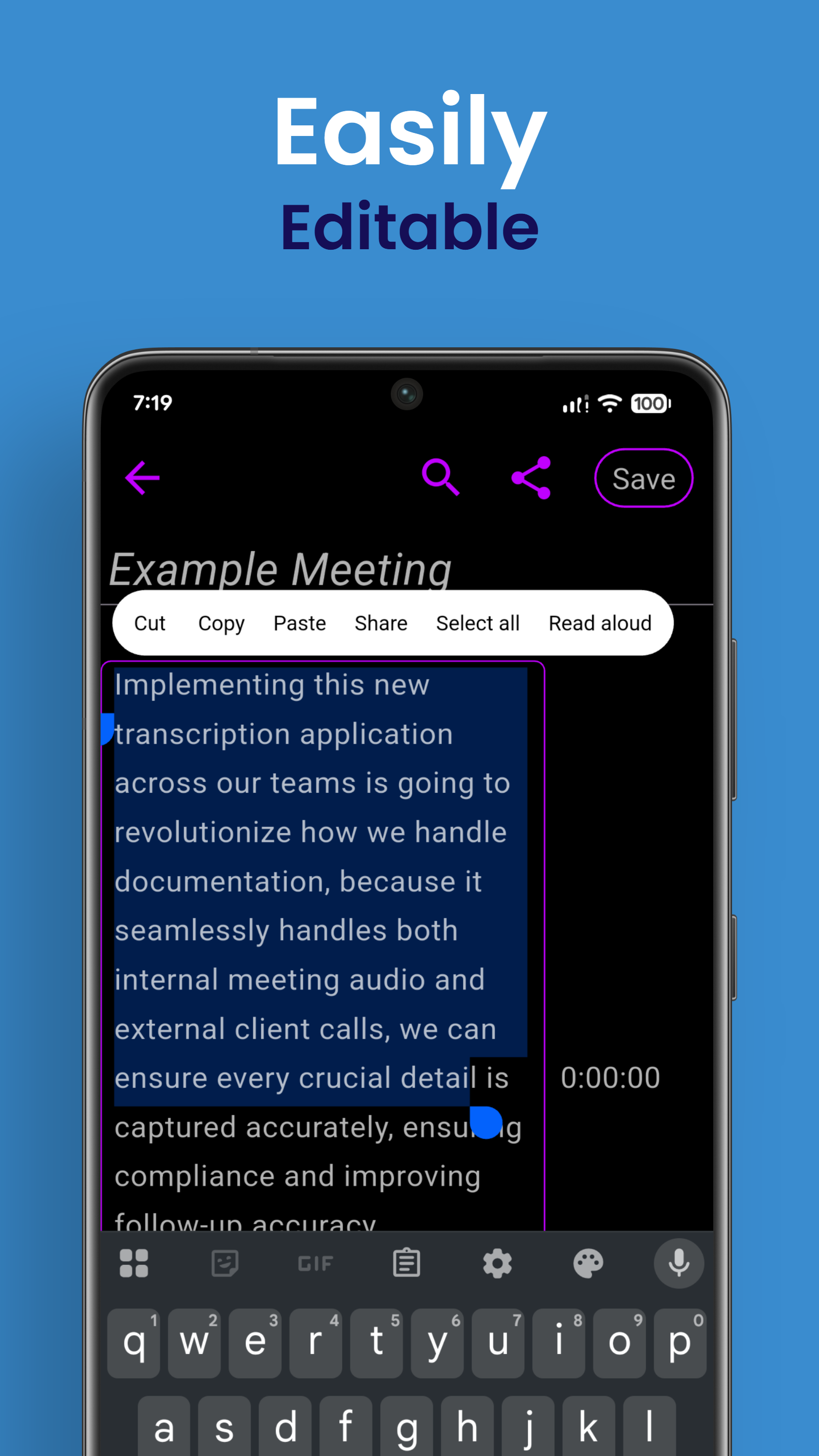 The Transcriber gallery image