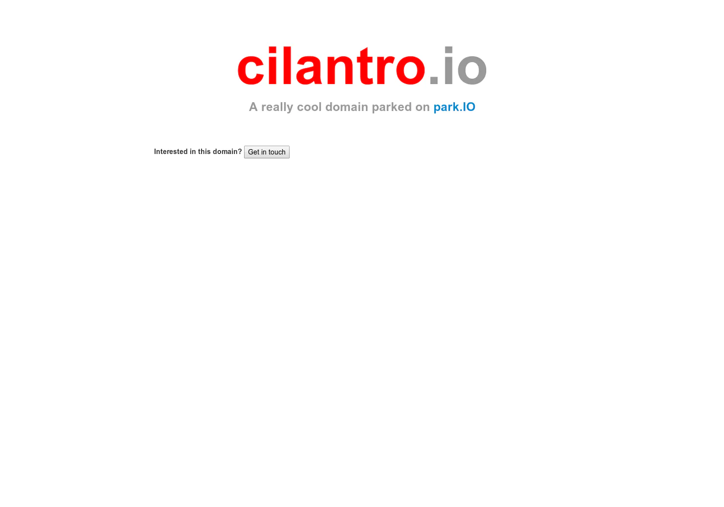 Cilantro.io