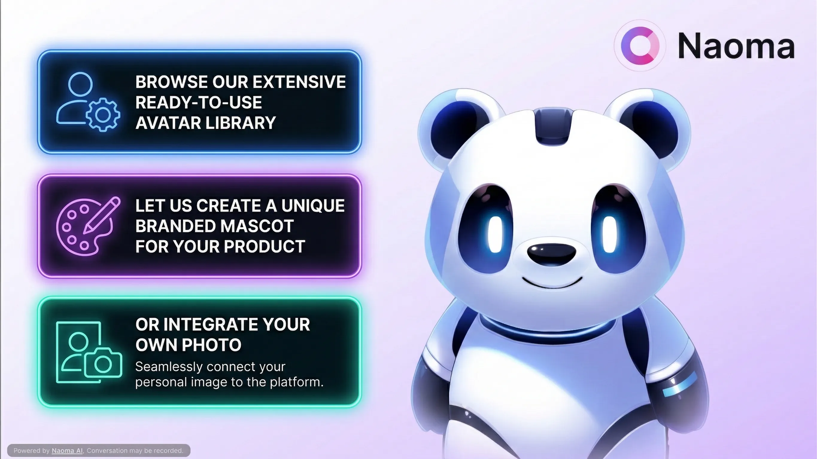 Naoma AI Demo Agent: The first video agent that runs conversational