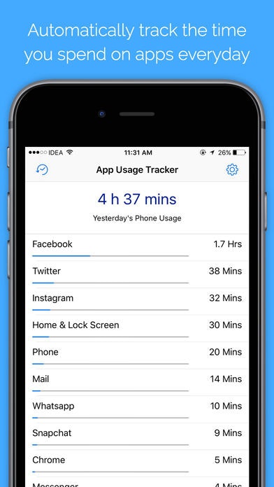 App Usage Tracker for iOS gallery image