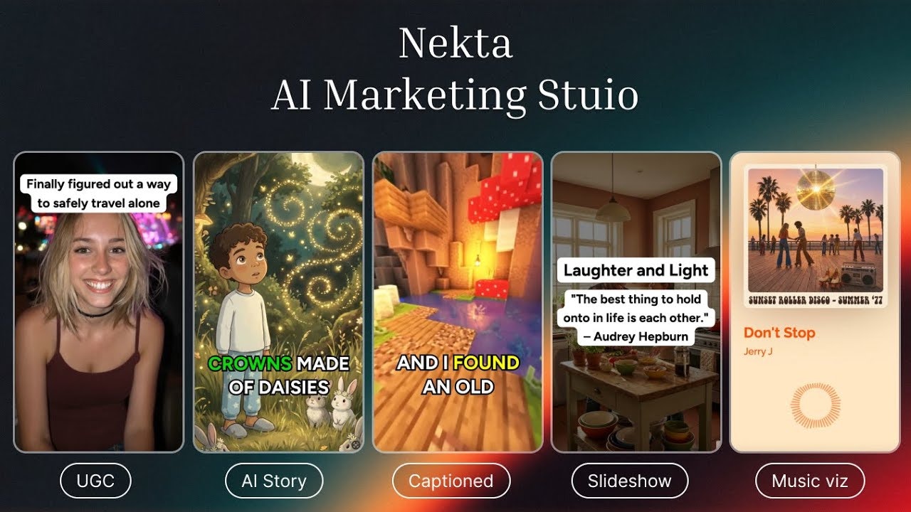 Nekta - AI Marketing Studio gallery image
