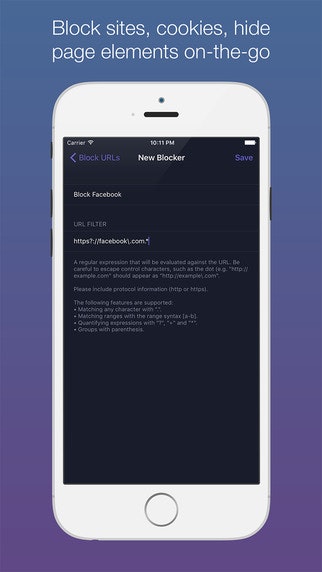 1Blocker for iOS 9 gallery image