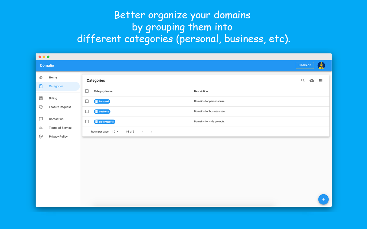 Domalio - Domain Portfolio Tracker gallery image