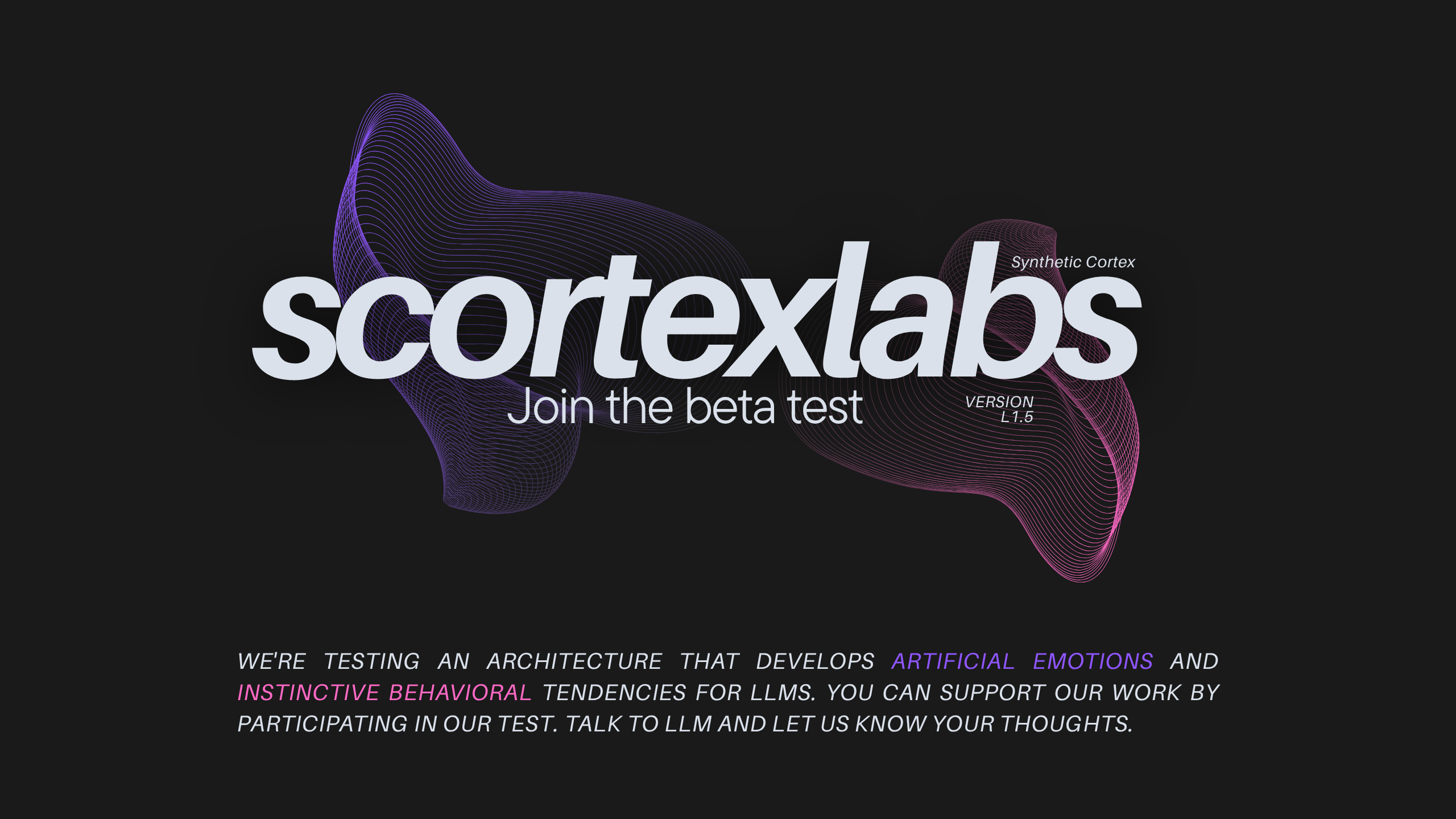 SYNTHETIC CORTEX Beta Test gallery image