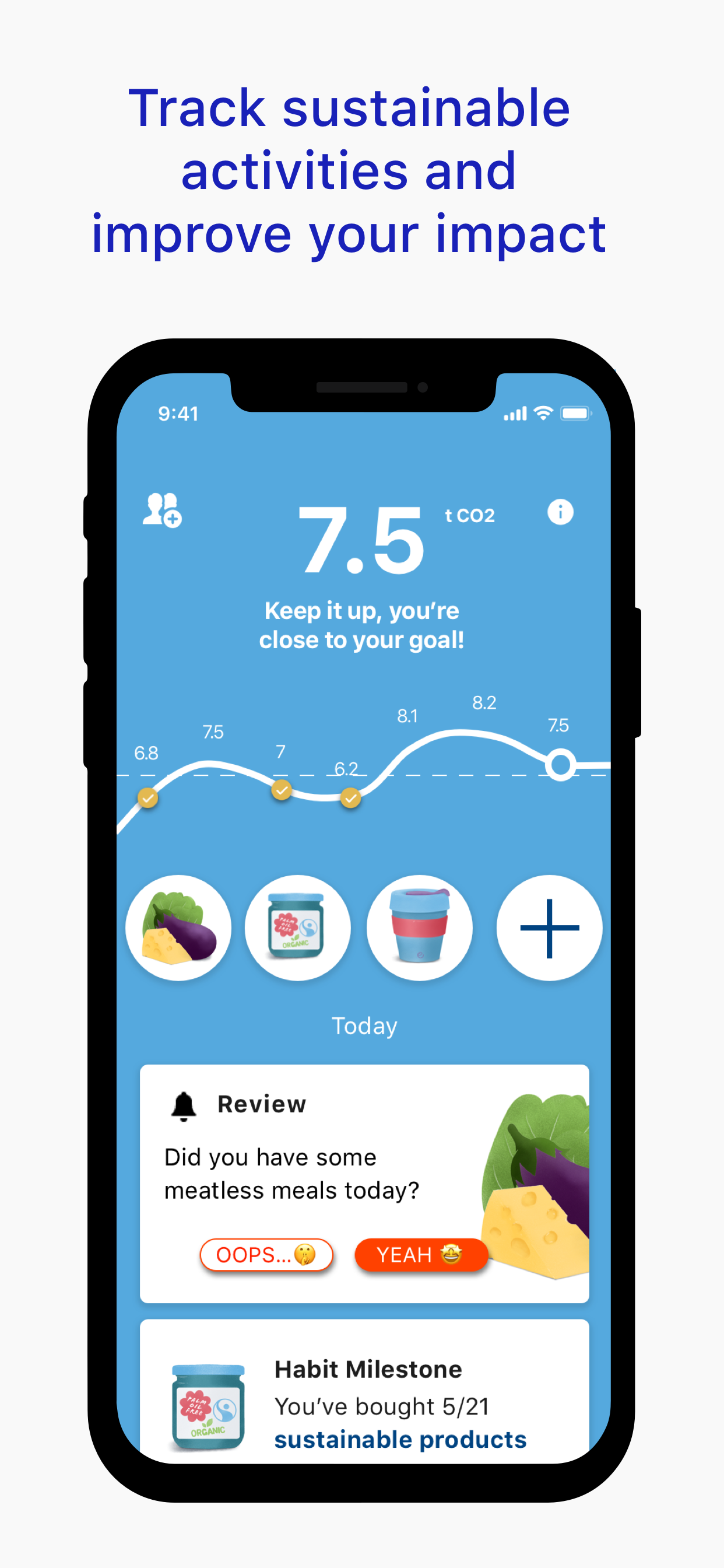 eevie Eco-Habit Tracker gallery image