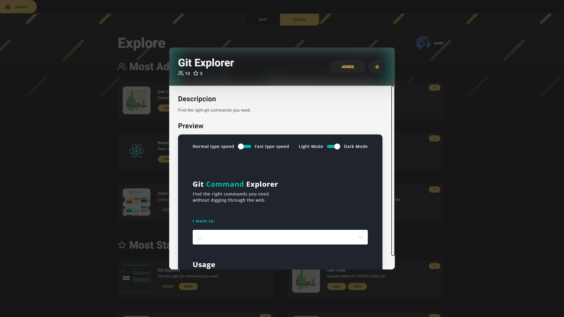 ToolDeck gallery image
